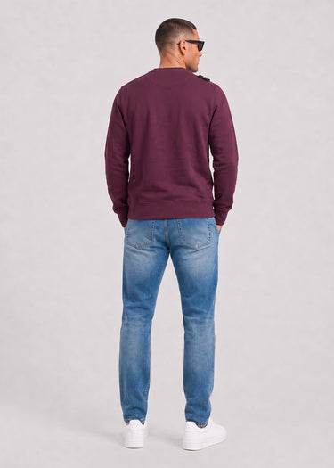 Mastrum Truien Training crew sweatshirt - wine