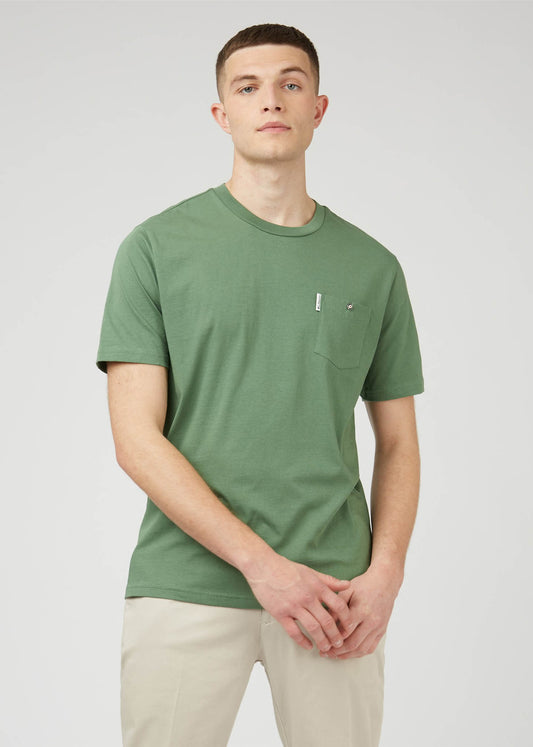 Ben Sherman T-shirts  Signature pocket tee - rich fern 