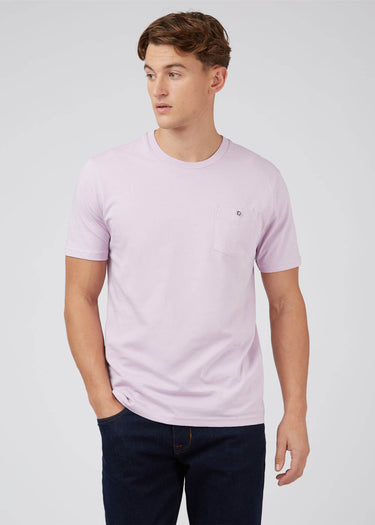 Ben Sherman T-shirts Signature pocket tee - lilac