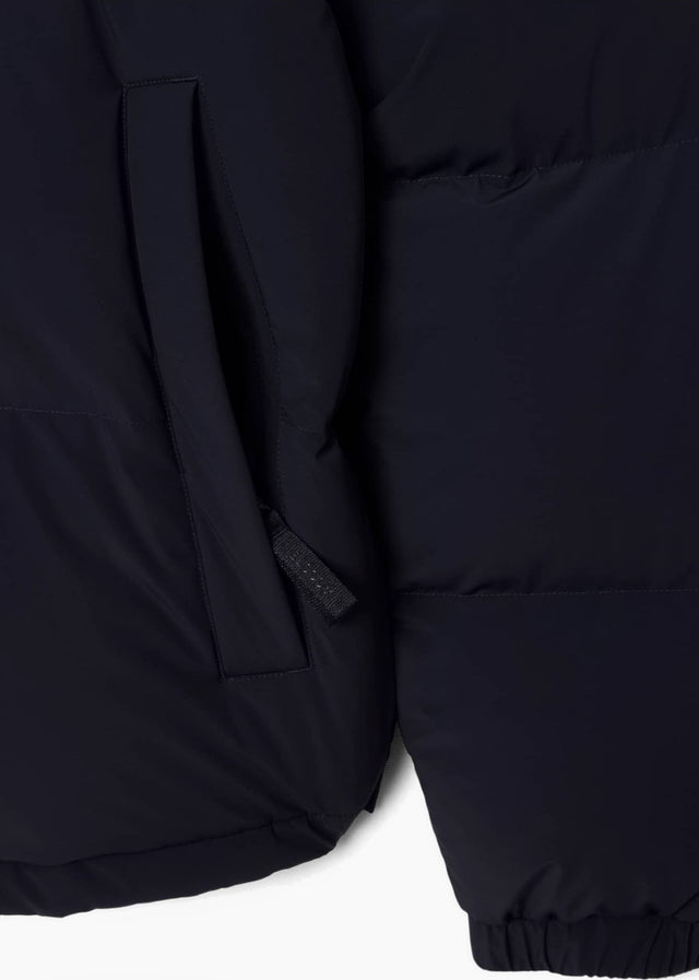 Lacoste Jackets Water-repellent packable hood down jacket - abysm