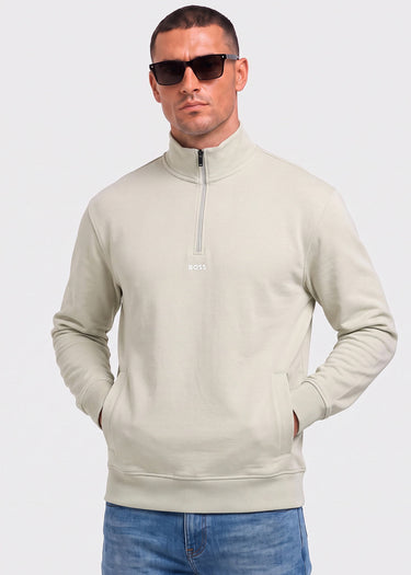 Hugo Boss Pullover Ze smallzip - light beige