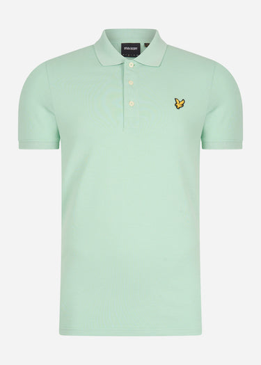 Lyle & Scott Polo's Plain polo shirt - turquoise shadow