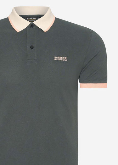Barbour International Polo's Howall polo - forest river