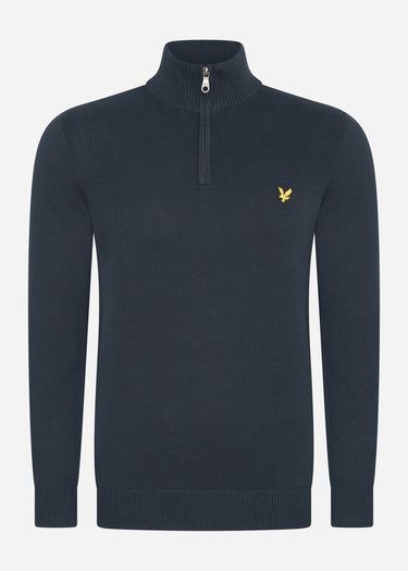 Lyle & Scott Truien Quarter zip jumper - dark navy