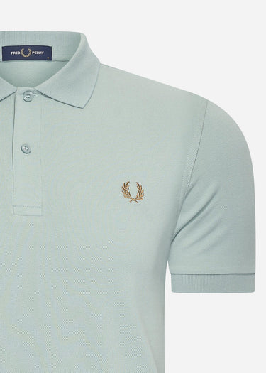 Fred Perry Polo's Plain fred perry shirt - slvrblue dkcaram