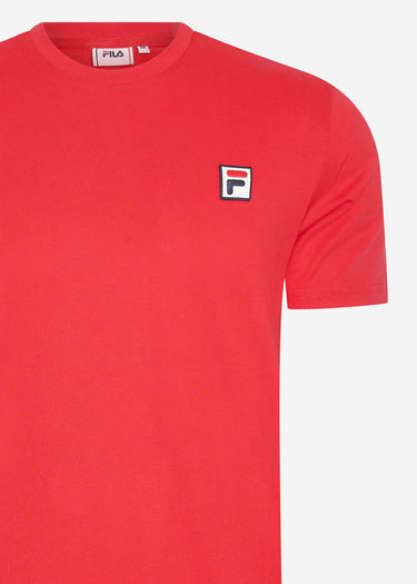 Fila T-shirts Ledge tee - true red