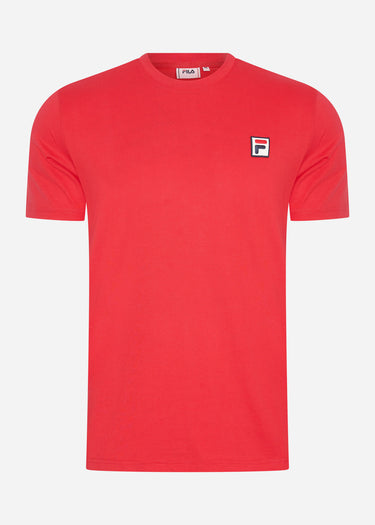 Fila T-shirts Ledge tee - true red