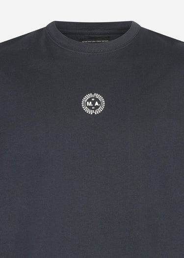 Marshall Artist T-shirts UK ism map t-shirt - navy