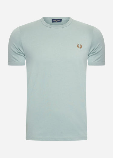 Fred Perry T-shirts Ringer t-shirt - silver blue