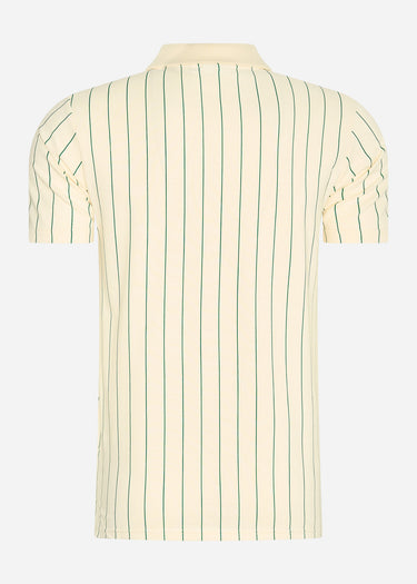 Fila Polo's Luckenwalde polo shirt - antique white aventurine striped