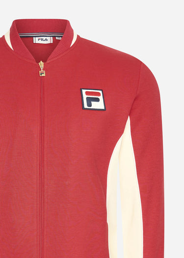 Fila Vesten Settanta - true red antique white