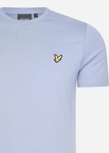 Lyle & Scott T-shirts Plain t-shirt - crafted blue
