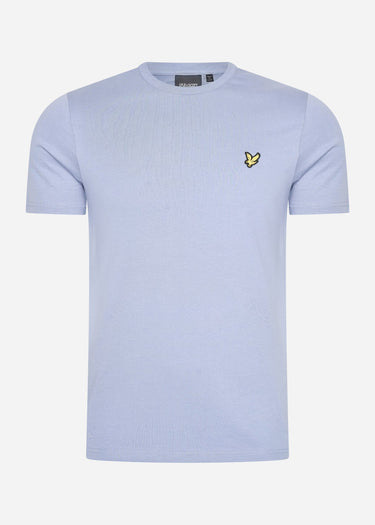 Lyle & Scott T-shirts Plain t-shirt - crafted blue