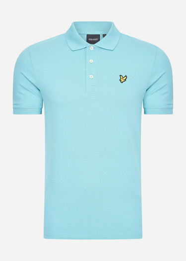 Lyle & Scott Polo's Plain polo shirt - alpine sky
