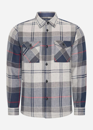 Barbour Overshirts Cannich tailored tartan overshirt -blue granite tartan