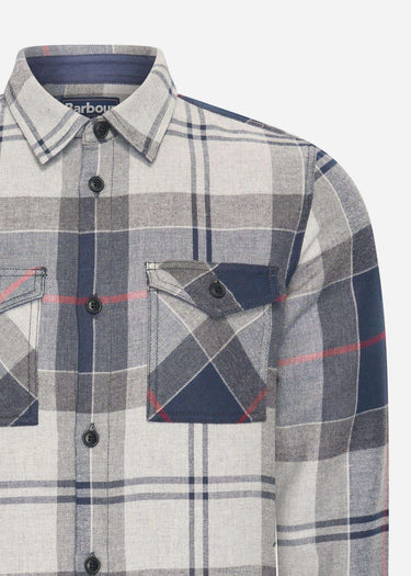 Barbour Overshirts Cannich tailored tartan overshirt -blue granite tartan