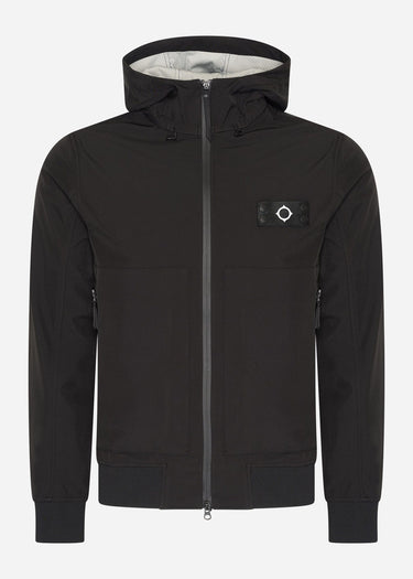 MA.Strum Jassen Infantry softshell hooded jacket - black