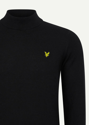Lyle & Scott Truien Roll neck jumper - jet black