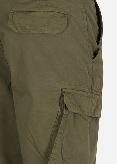 Lyle & Scott Korte Broeken Wembley cargo short - olive