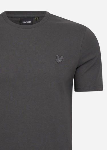Lyle & Scott T-shirts Tonal eagle t-shirt - gunmetal