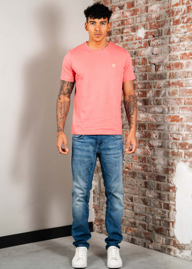 Hugo Boss T-shirts Tales - light pastel red
