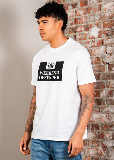 Weekend Offender T-shirts Prison - white