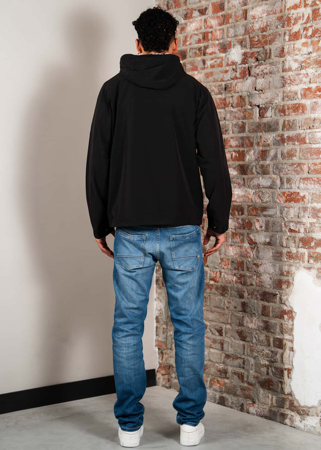 Aquascutum Jackets Shell sp hooded jacket - black
