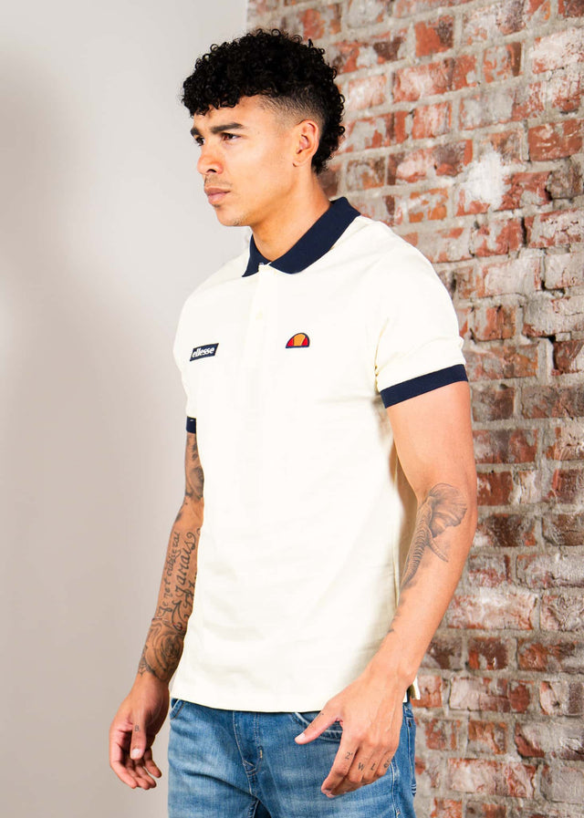 Ellesse Polos Lessepsia polo - light yellow navy