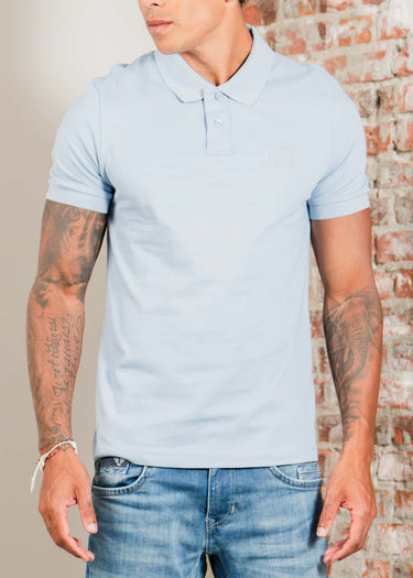 Hugo Boss Polo's Passenger - light pastel blue