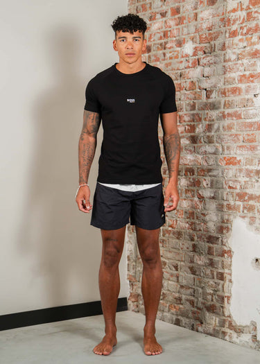 Hugo Boss T-shirts T-shirts rn slim fit - black