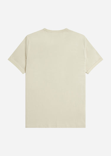 Fred Perry T-shirts Ringer t-shirt - light oyster