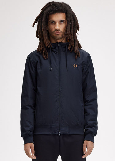 Fred Perry Jassen The hooded brentham jacket - navy