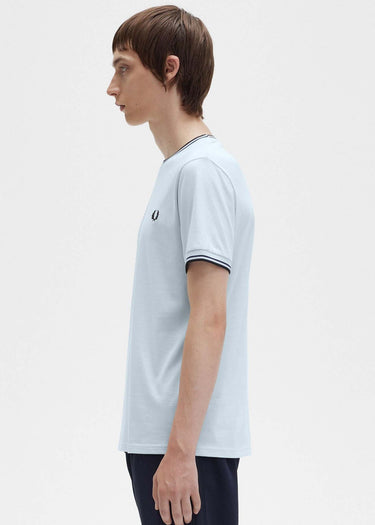 Fred Perry T-shirts Twin tipped t-shirt - light ice