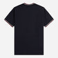 Fred Perry T-shirts  Twin tipped t-shirt - navy snow white red 