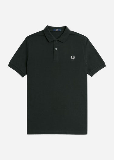 Fred Perry Polo's Plain fred perry shirt - night green snow white