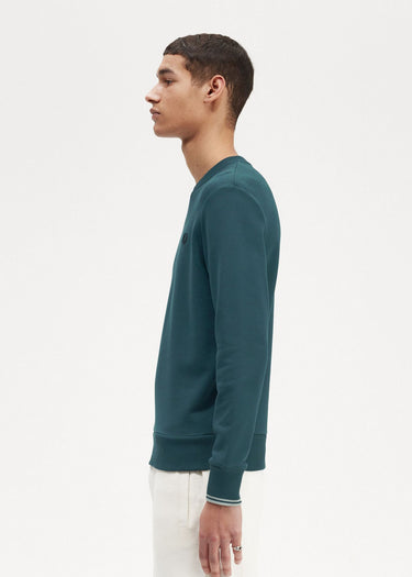Fred Perry Truien Crew neck sweatshirt - petrol blue