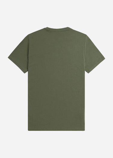 Fred Perry T-shirts Fred perry graphic t-shirt - laurel wreath green