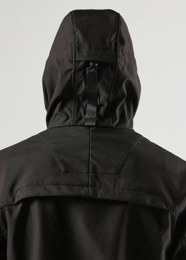 MA.Strum Jassen Infantry softshell hooded jacket - black