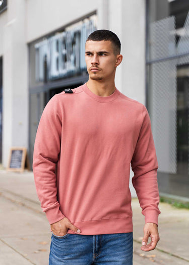 MA.Strum Truien Core crew sweat - brick dust