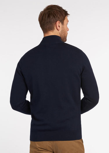 Barbour Truien Cotton half zip - navy