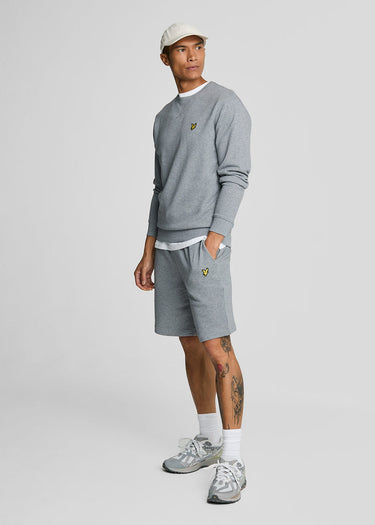 Lyle & Scott Truien Crew neck sweatshirt - mid grey marl