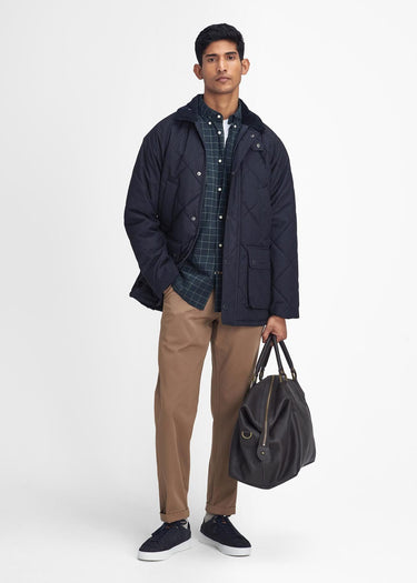 Barbour Jassen Winter bedale quilted jacket - dark navy