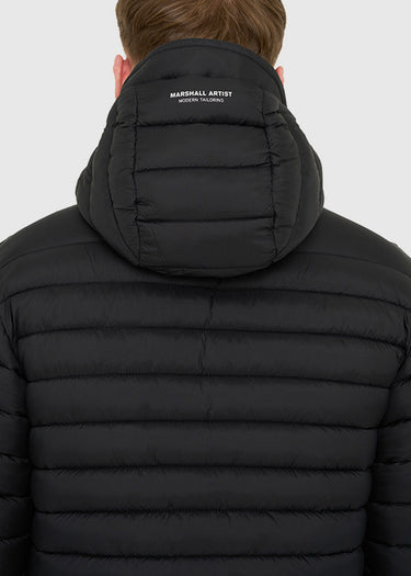 Marshall Artist Jassen Cascade bubble jacket - black