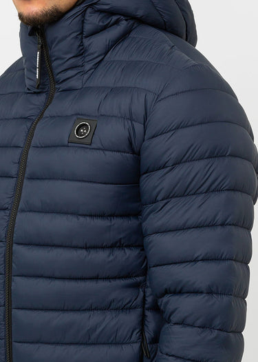 Marshall Artist Jassen Cascade bubble jacket - navy
