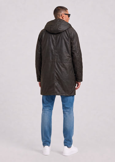 Barbour Jassen Barbour bedale wax parka - olive