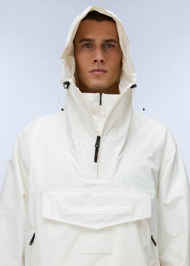Napapijri Jassen Lightweight Packable Rainforest Overhead rf next Jacket - white whisper