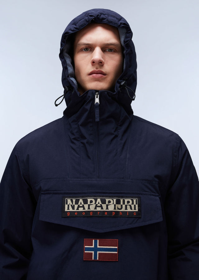 Napapijri Jackets Winter Rainforest overhead jacket next - blue marine