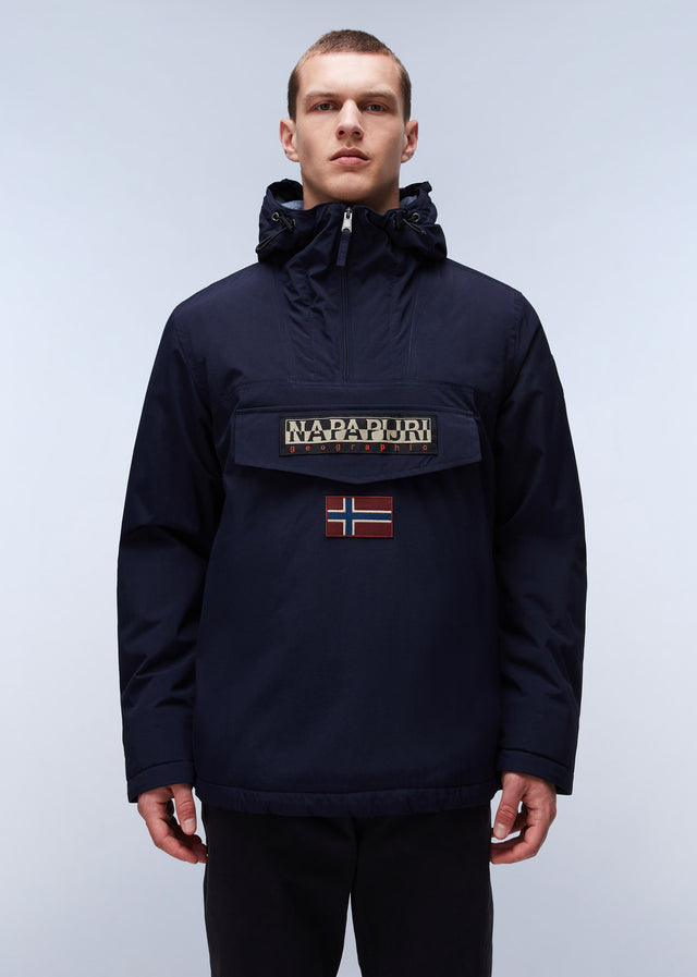 Napapijri Jackets Winter Rainforest overhead jacket next - blue marine