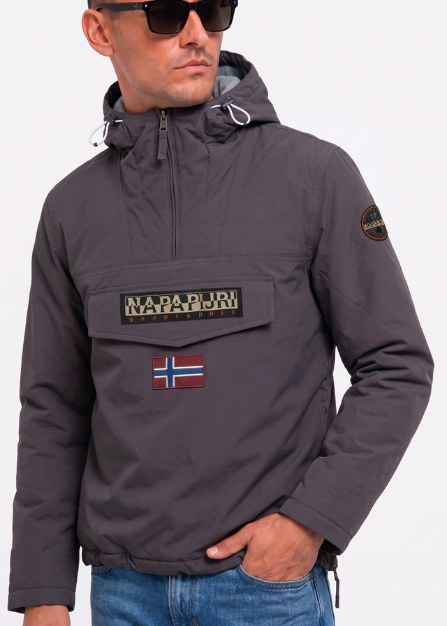 Napapijri Jackets Rainforest winter 3 - dark grey solid