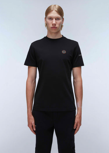Napapijri T-shirts Badge t-shirt - black